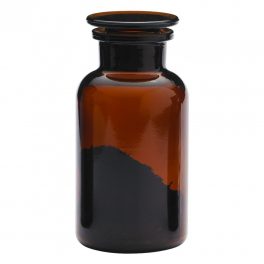 Apothecary bottle MEDIUM brown - 2 pcs