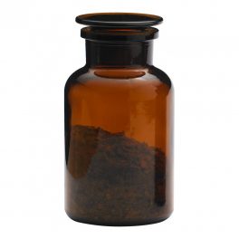 Apothecary bottle LARGE brown - 2 pcs
