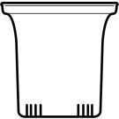 Glass strainer, small