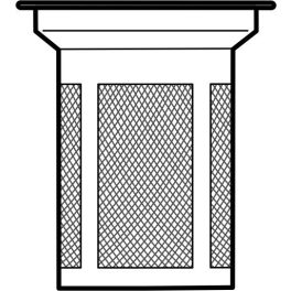 Edelstahlfilter, gross 6 Stk