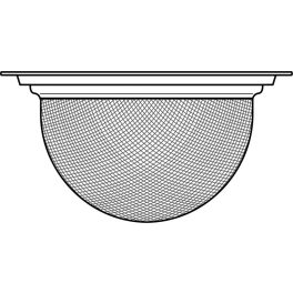 Stainless steel strainer for teapot GLOBE