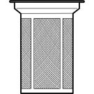 Stainless steel strainer for teapot SIGN 1.2 / PISA 1.2 150 mm