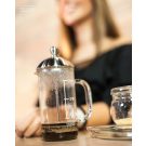 Glass body coffee maker 3 cups