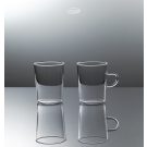 Tea glass conical with handle 6 pcs